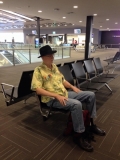 Shane at Perth airport